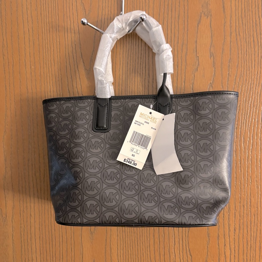 Michael Michael Kors mini tote black 12”x8”